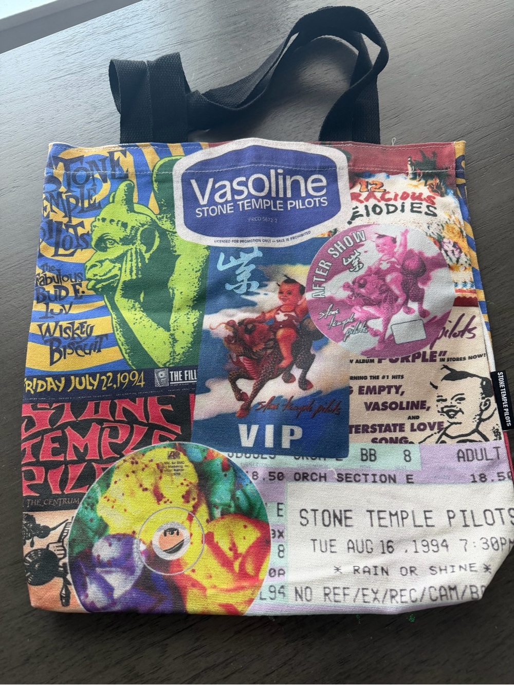 BN VIP Exclusive Stone Temple Pilots Graphic Tote Bag
